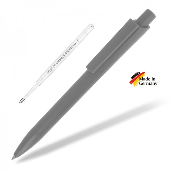 kugelschreiber-level-recycled-ritter-pen-grau